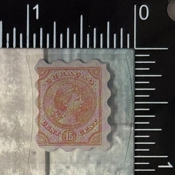 🌀10/$10🌀 Vintage Postage Stamp Design Reusable Waterproof Vinyl Sticker Decal - Picture 1 of 1